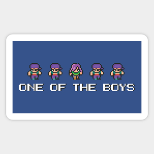 One Of The Boys Sticker